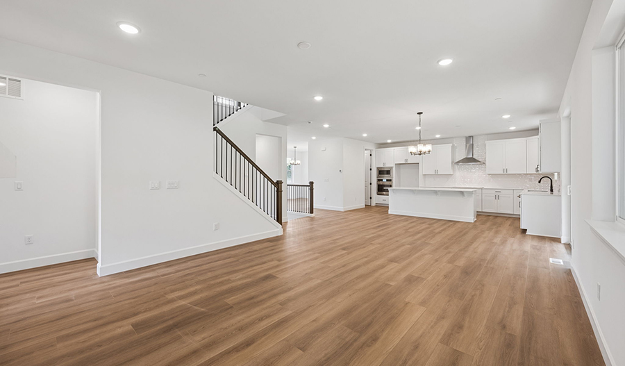 Great Room of the Orlando floor plan