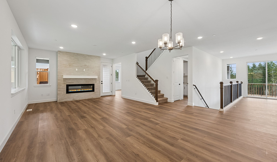 Great Room of the Orlando floor plan