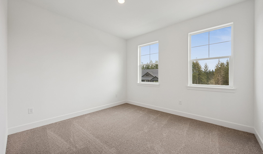 Bedroom of the Orlando floor plan