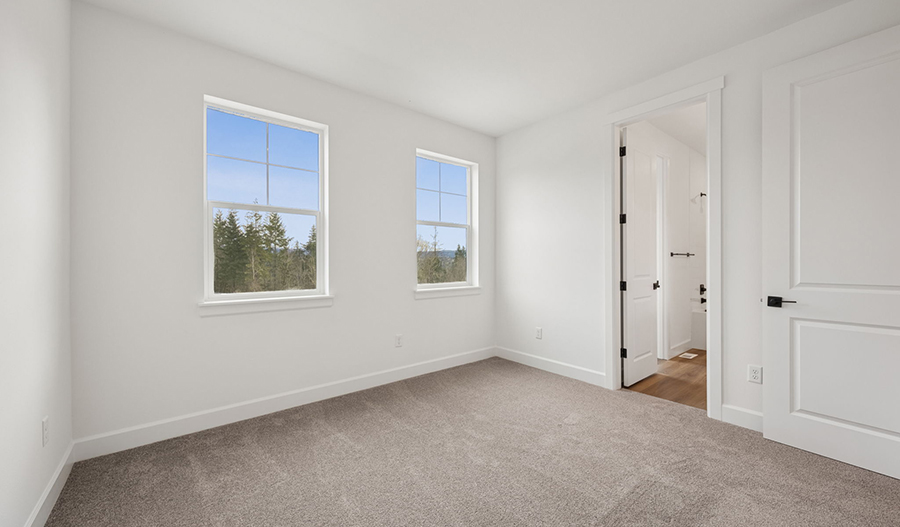 Bedroom of the Orlando floor plan