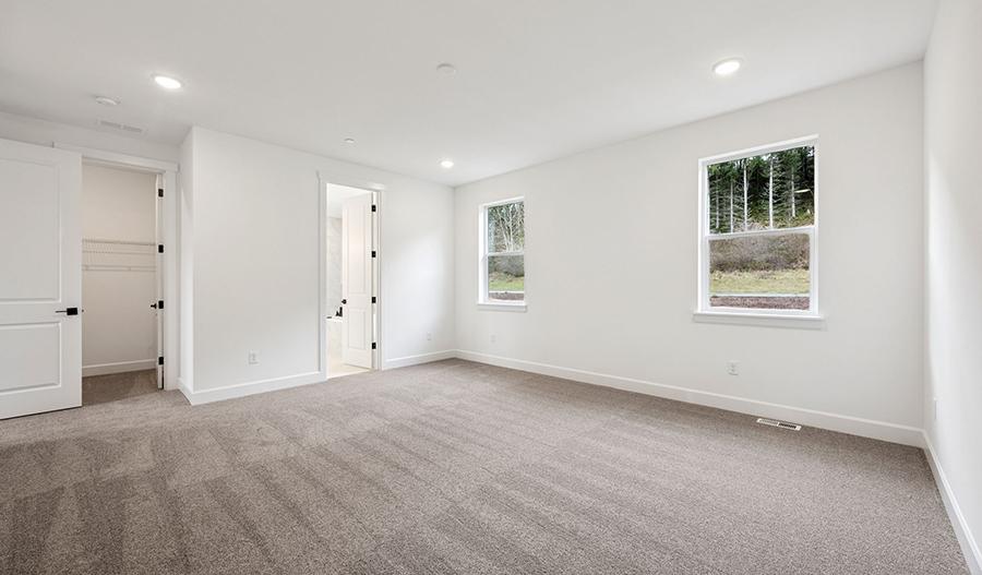 Bedroom of the Orlando floor plan