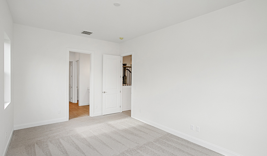 Bedroom of the Avril floor plan