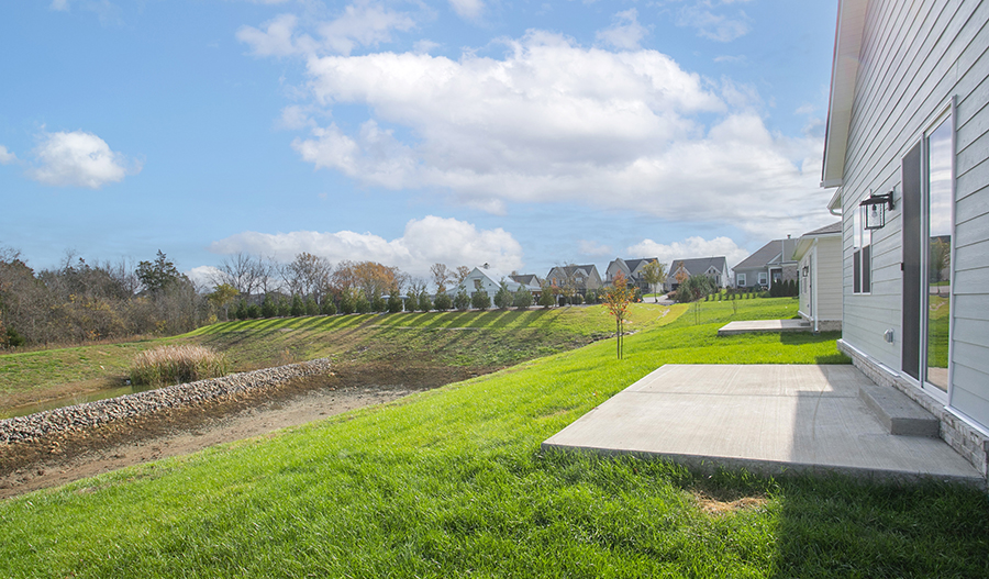 Backyard of the Avril floor plan
