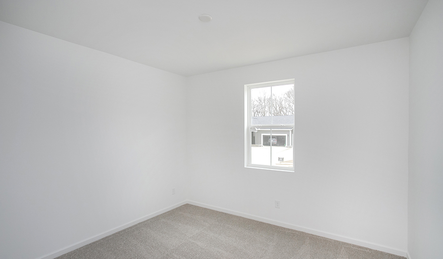 Bedroom of the Hopewell floor plan