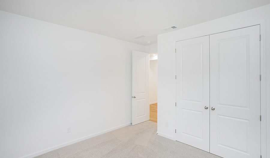 Bedroom of the Hopewell floor plan