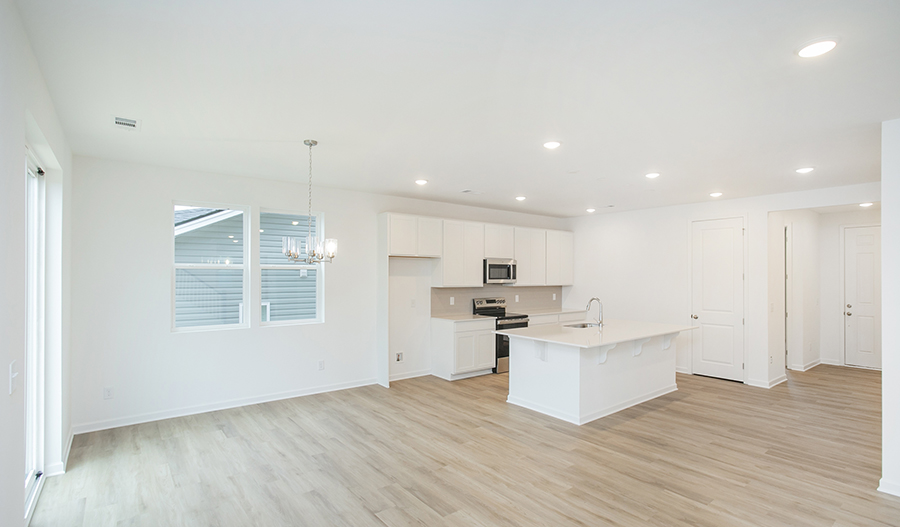 Kitchen of the Hopewell floor plan