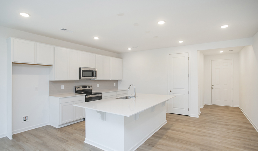 Kitchen of the Hopewell floor plan