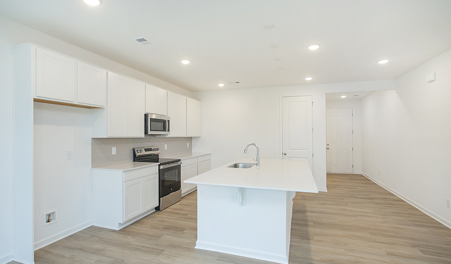 Kitchen of the Hopewell floor plan