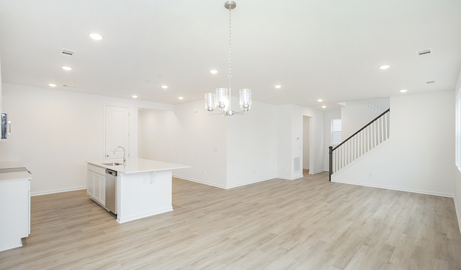 Kitchen of the Hopewell floor plan