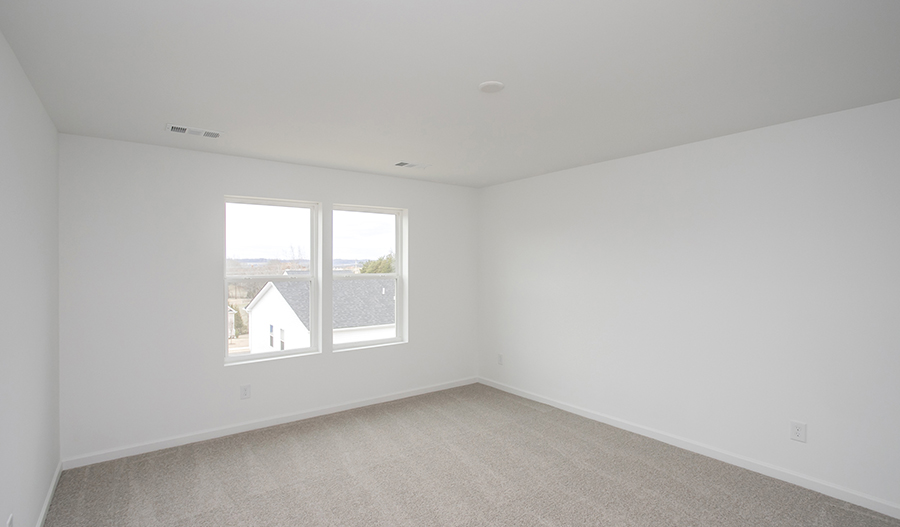 Bedroom of the Hopewell floor plan