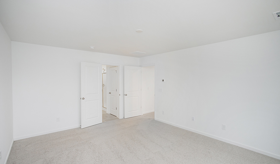 Bedroom of the Hopewell floor plan