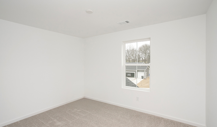 Bedroom of the Hopewell floor plan