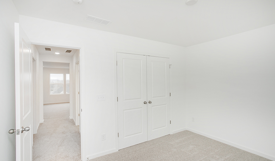 Bedroom of the Hopewell floor plan