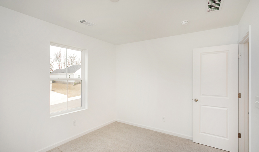 Bedroom of the Hopewell floor plan