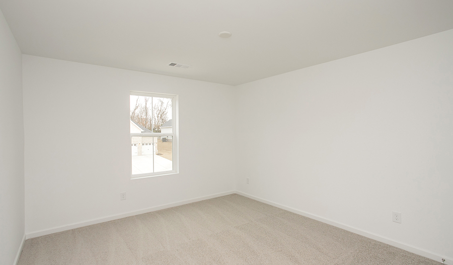 Bedroom of the Hopewell floor plan
