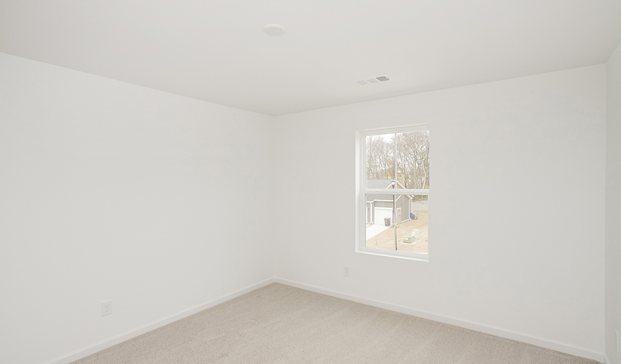 Bedroom of the Hopewell floor plan