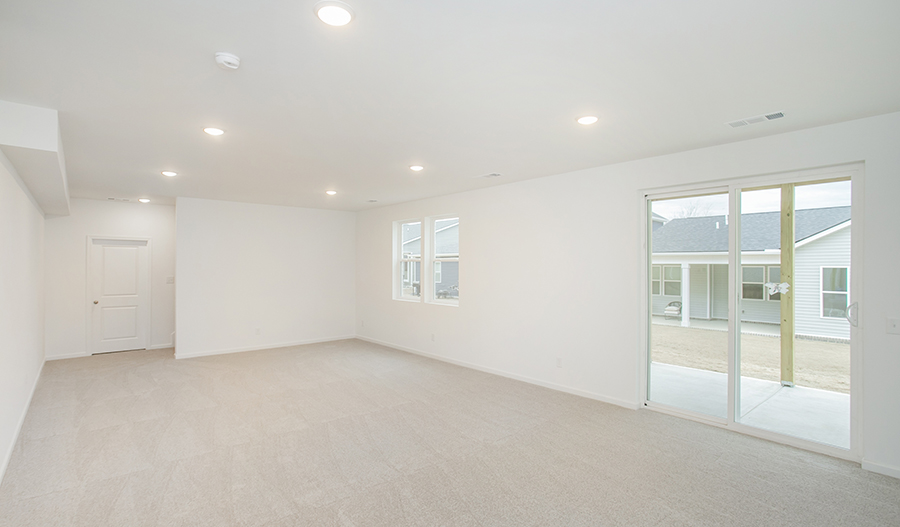 Basement of the Hopewell floor plan