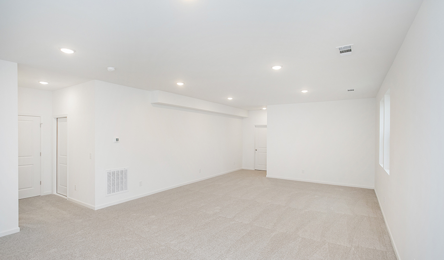 Basement of the Hopewell floor plan
