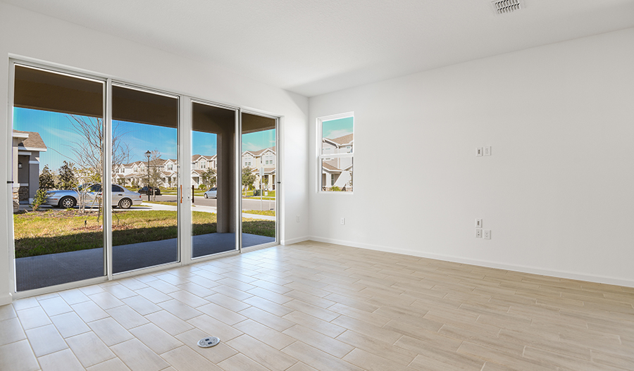 Great Room of the Slate floor plan