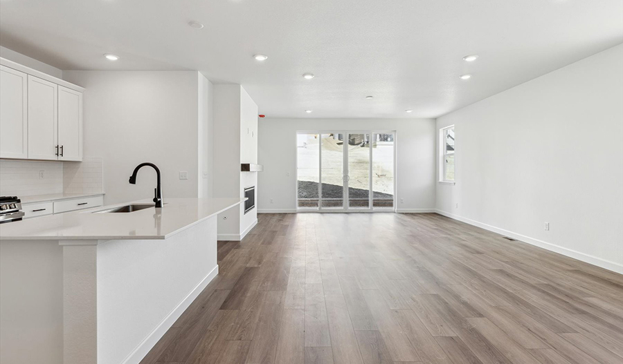 Kitchen of the Bronze floor plan