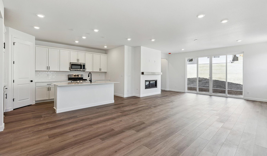 Kitchen of the Bronze floor plan