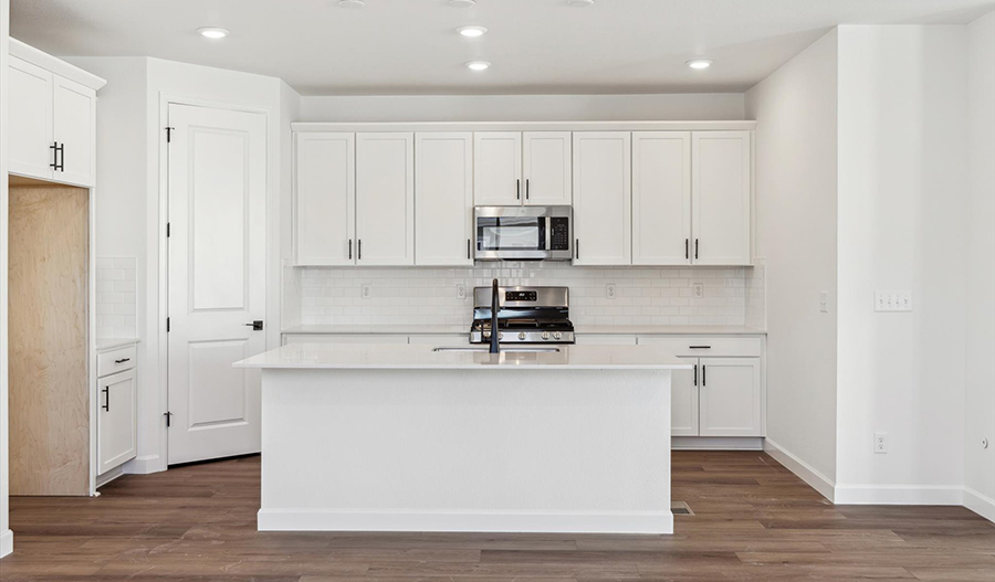 Kitchen of the Bronze floor plan