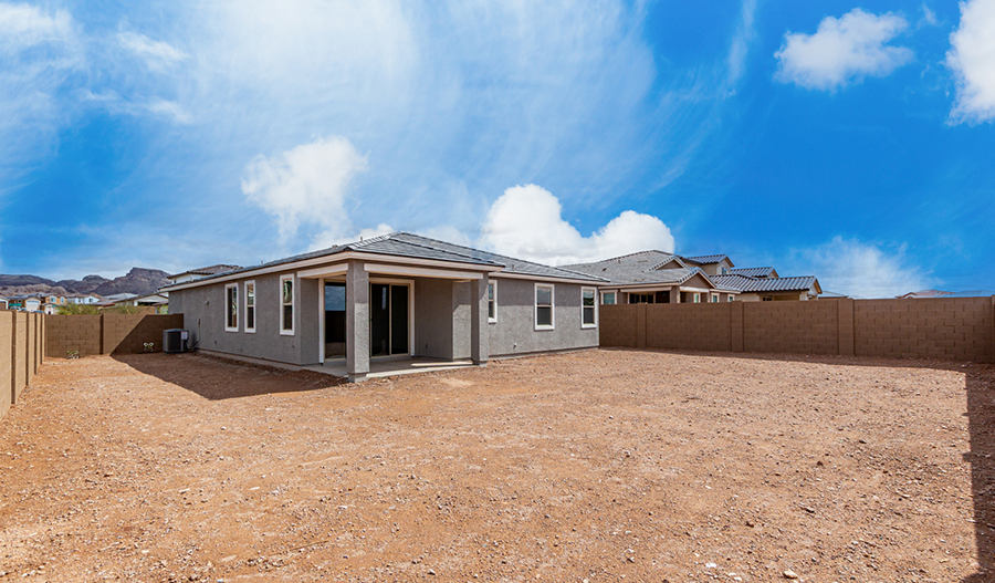 Rear Exterior of the Alexandrite floor plan
