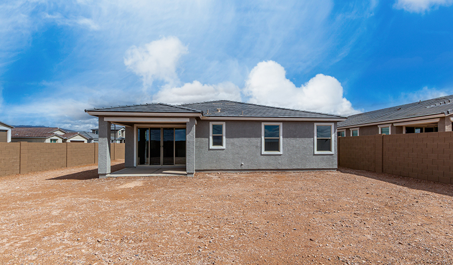 Rear Exterior of the Alexandrite floor plan