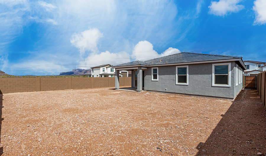 Rear Exterior of the Alexandrite floor plan