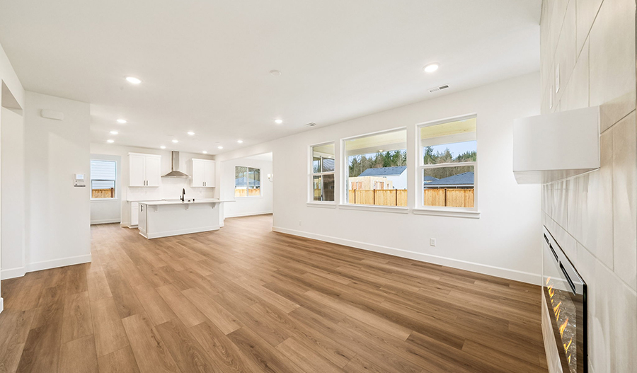 Great Room of the Andrea floor plan