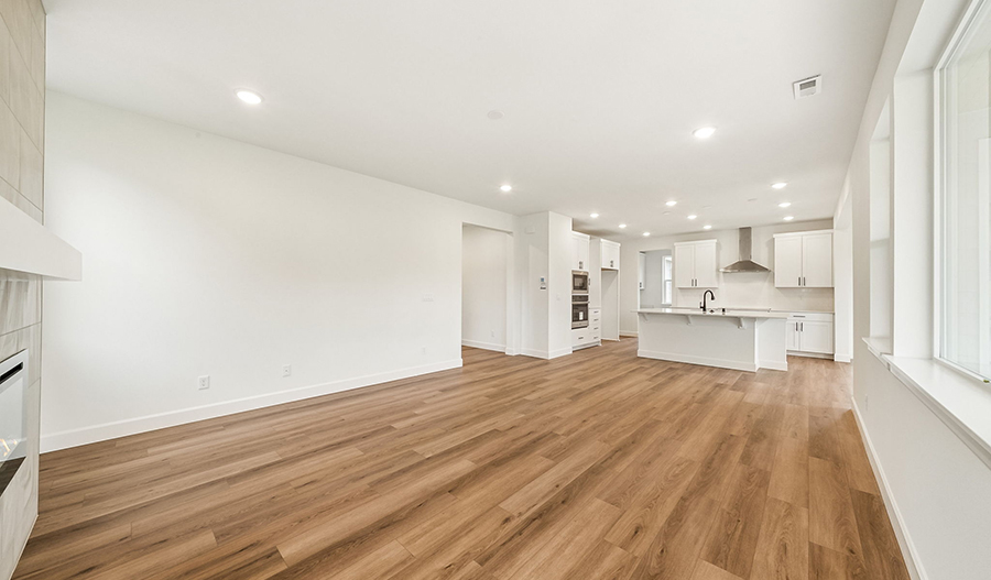 Great Room of the Andrea floor plan