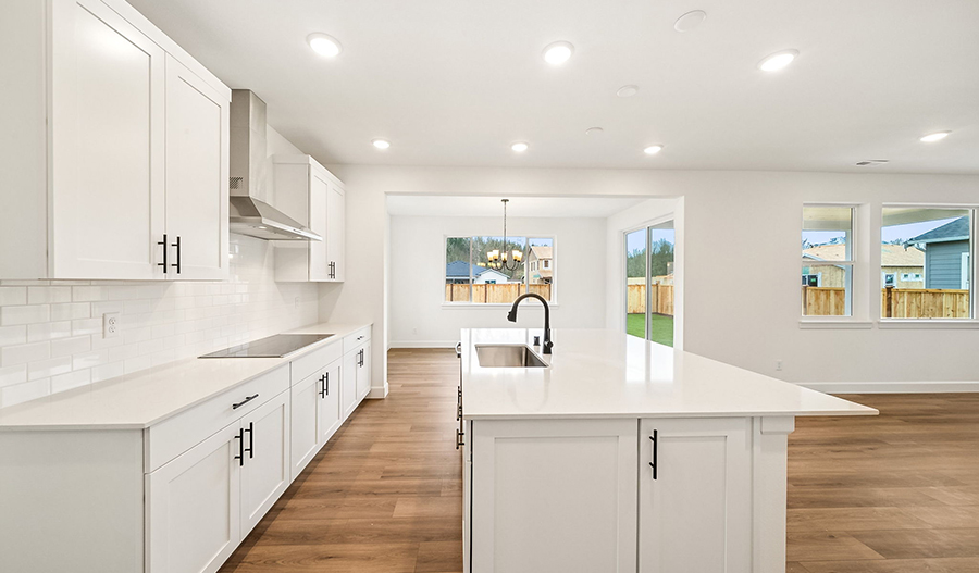 Kitchen of the Andrea floor plan