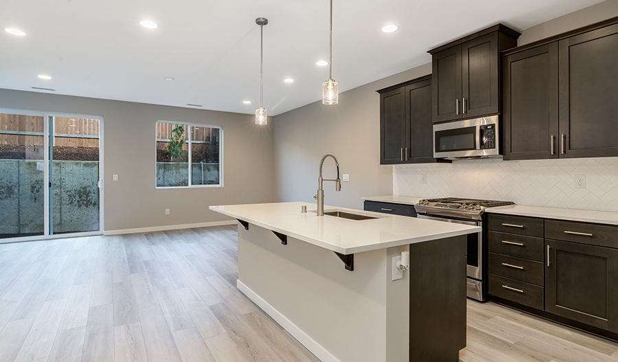 Kitchen of the Ironwood floor plan