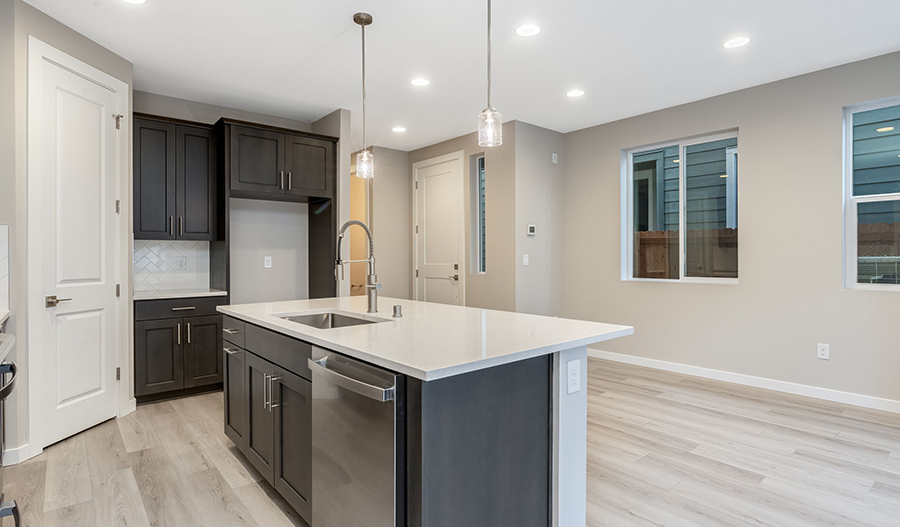 Kitchen of the Ironwood floor plan