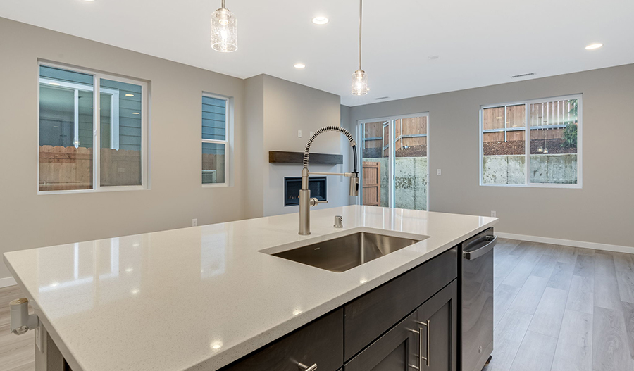 Kitchen of the Ironwood floor plan
