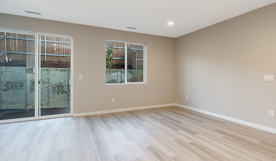 Great Room of the Ironwood floor plan