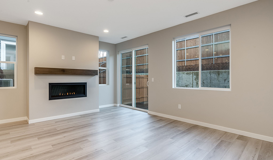 Great Room of the Ironwood floor plan