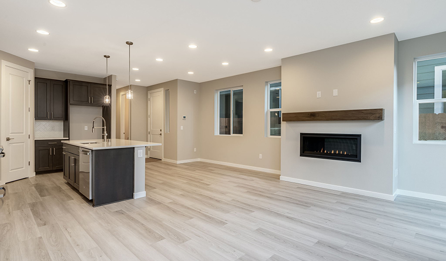 Great Room of the Ironwood floor plan