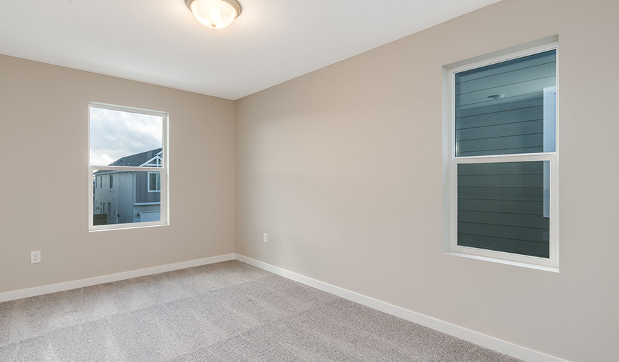 Bedroom of the Ironwood floor plan
