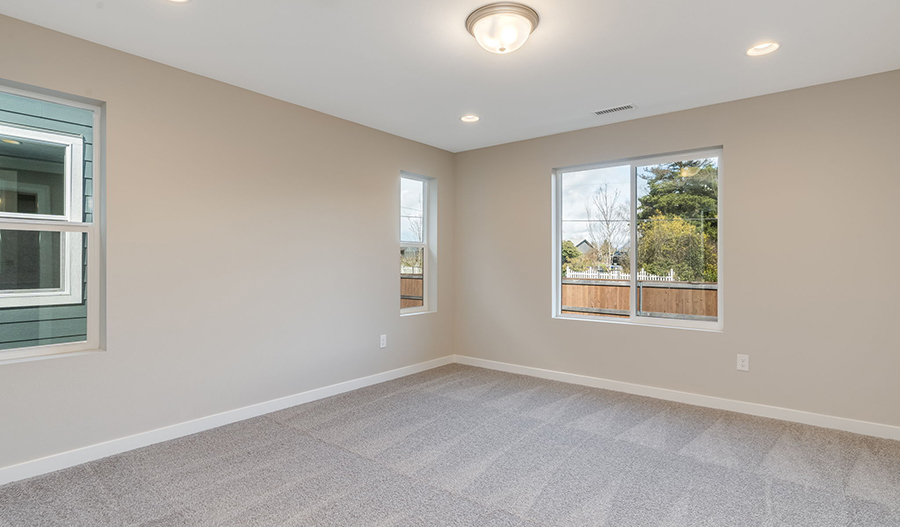 Bedroom of the Ironwood floor plan