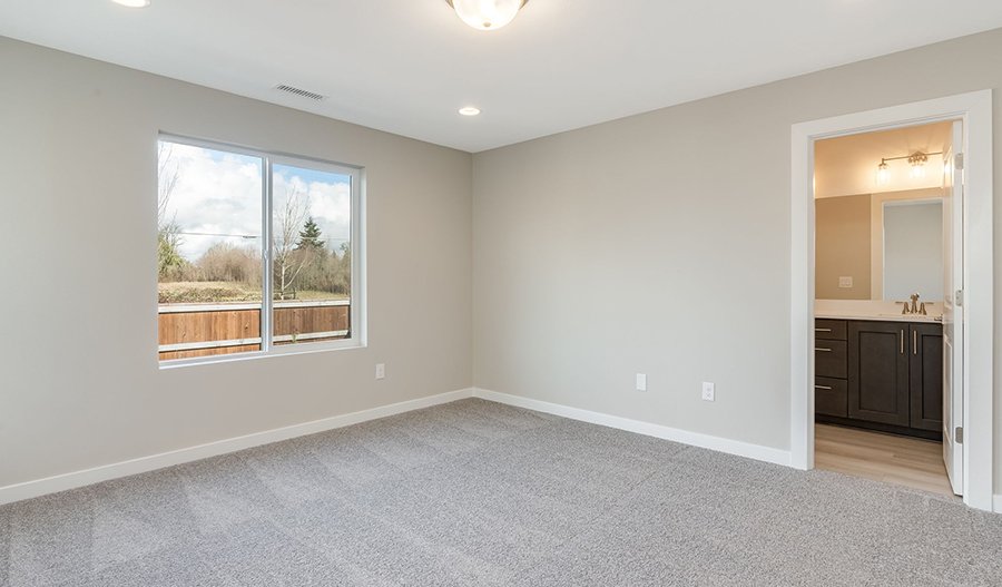 Bedroom of the Ironwood floor plan