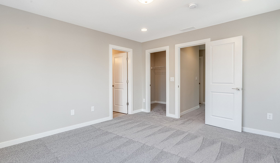Bedroom of the Ironwood floor plan