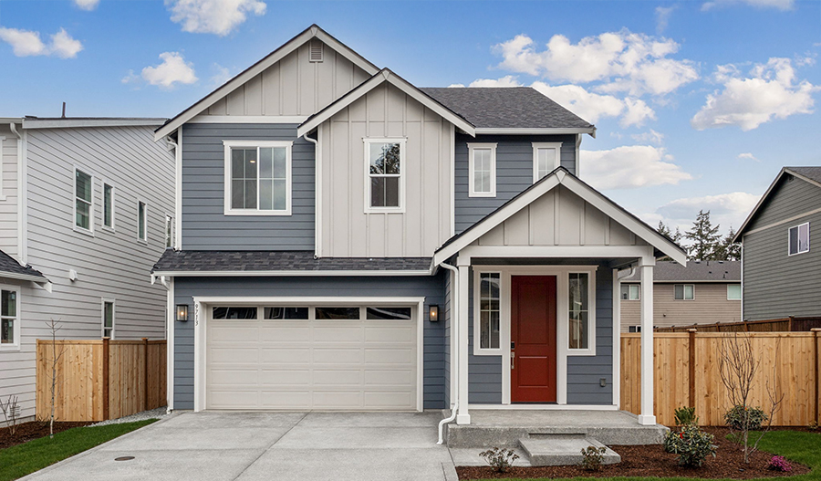 Exterior of the Lowery floor plan