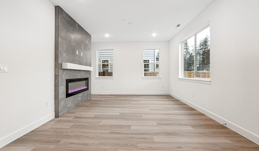 Great Room of the Lowery floor plan