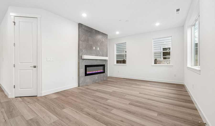 Great Room of the Lowery floor plan