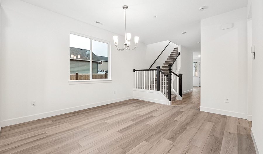 Great Room of the Lowery floor plan