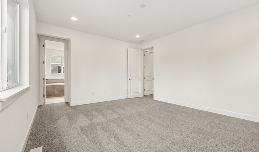 Bedroom of the Lowery floor plan