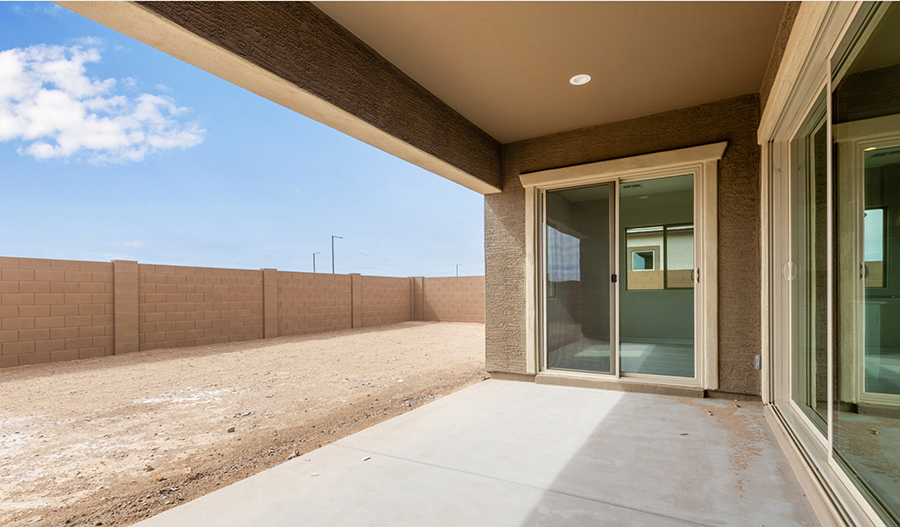 Patio of the Pomona floor plan