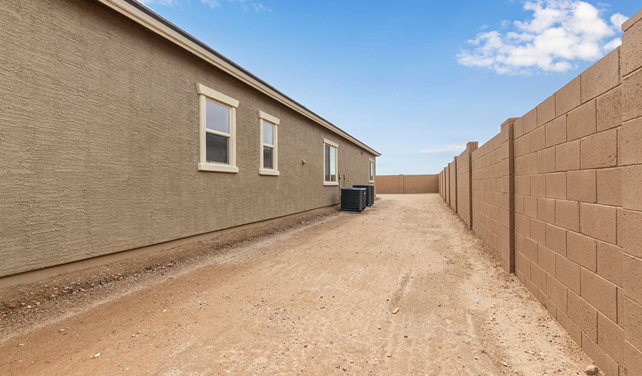 Side Exterior of the Pomona floor plan