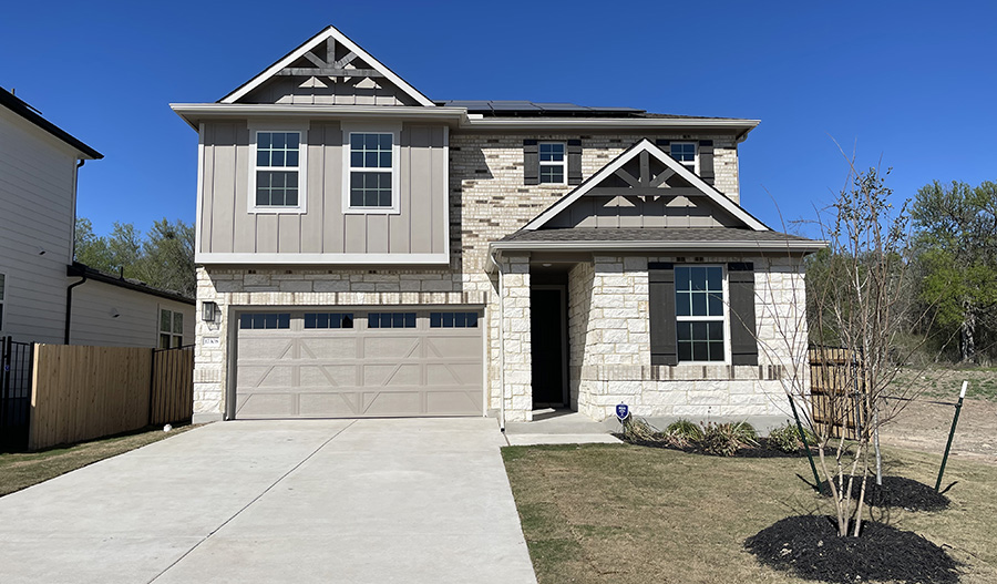 Exterior of the Moonstone floor plan